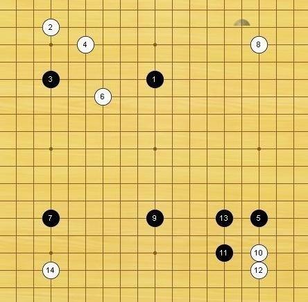 围棋开局必须十字开局吗