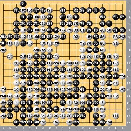 围棋布局定式图