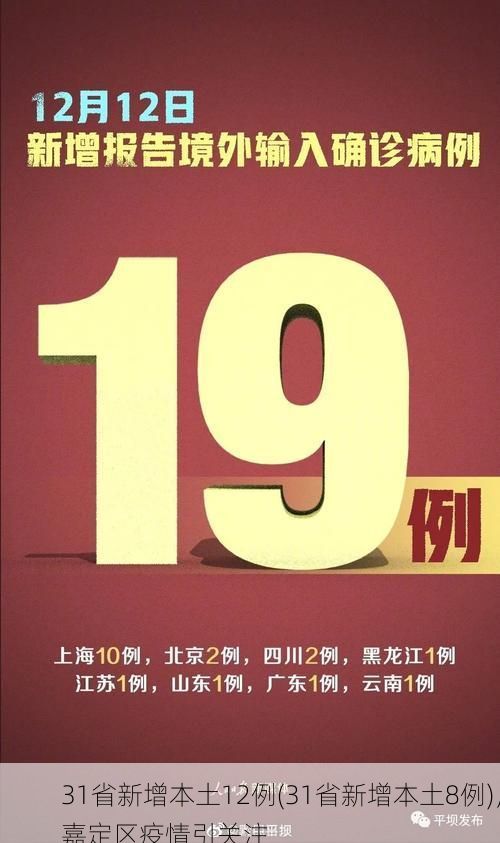 31省新增本土12例(31省新增本土8例)，嘉定区疫情引关注