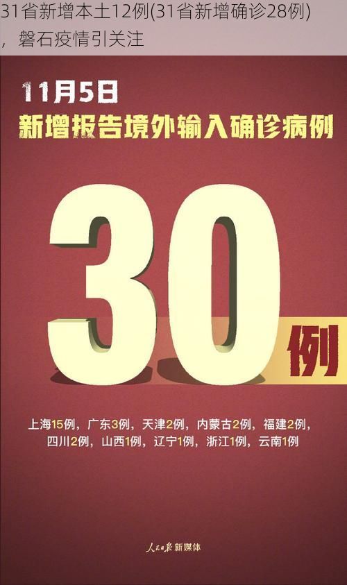 31省新增本土12例(31省新增确诊28例)，磐石疫情引关注