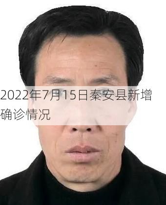 2022年7月15日秦安县新增确诊情况