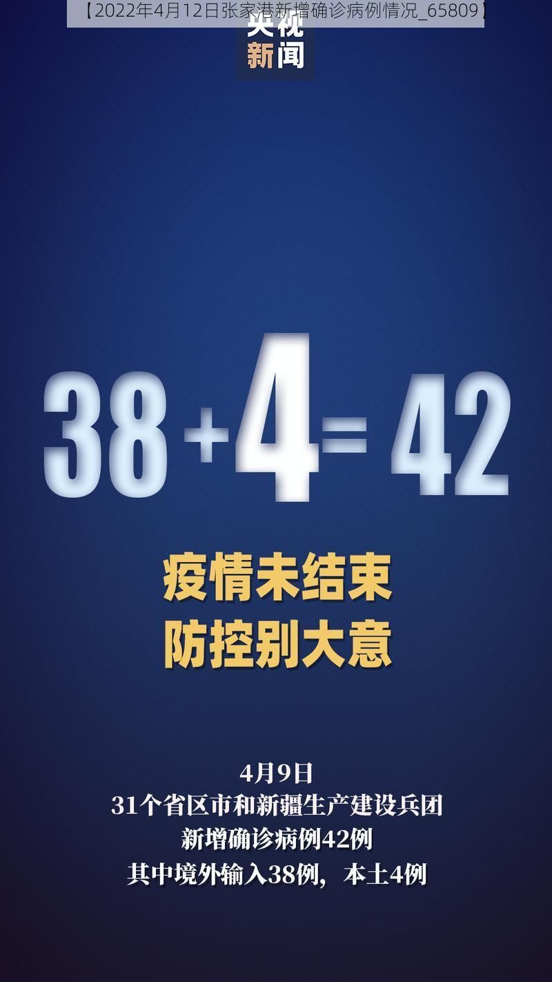 【2022年4月12日张家港新增确诊病例情况_65809】