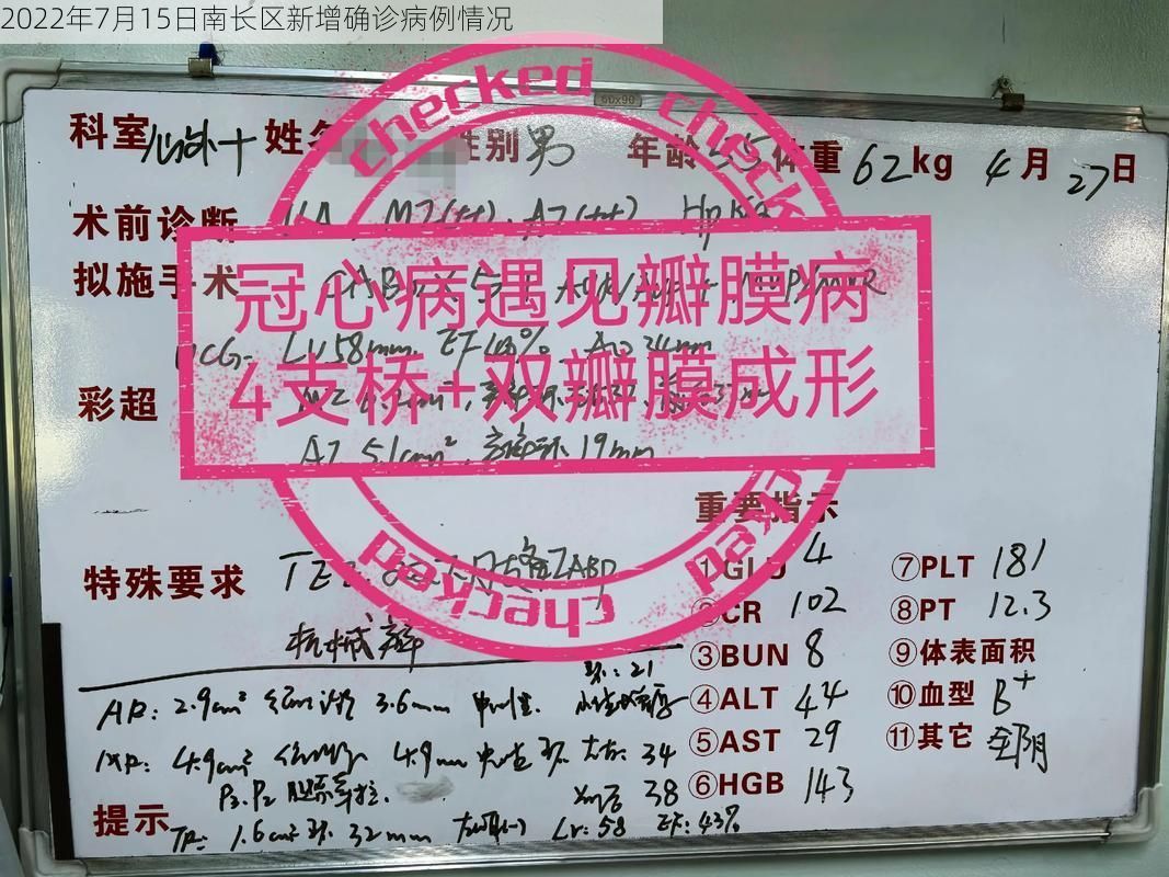 2022年7月15日南长区新增确诊病例情况