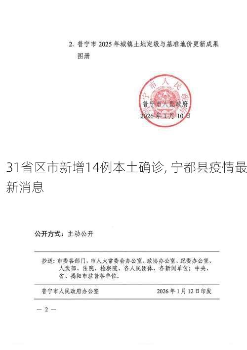 31省区市新增14例本土确诊, 宁都县疫情最新消息