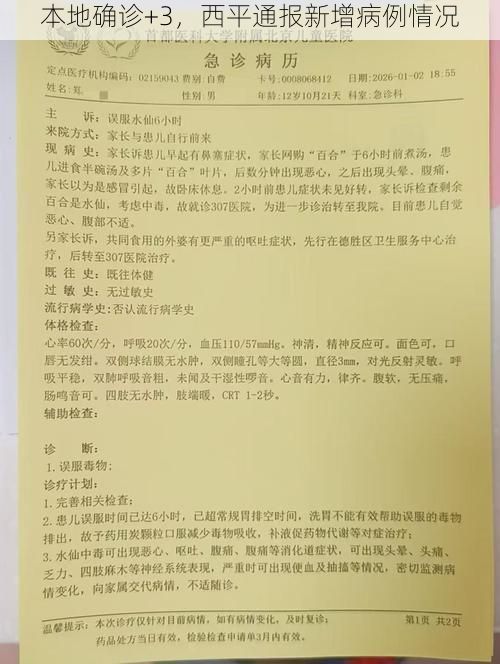 本地确诊+3，西平通报新增病例情况