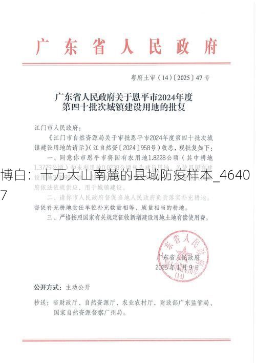 博白：十万大山南麓的县域防疫样本_46407