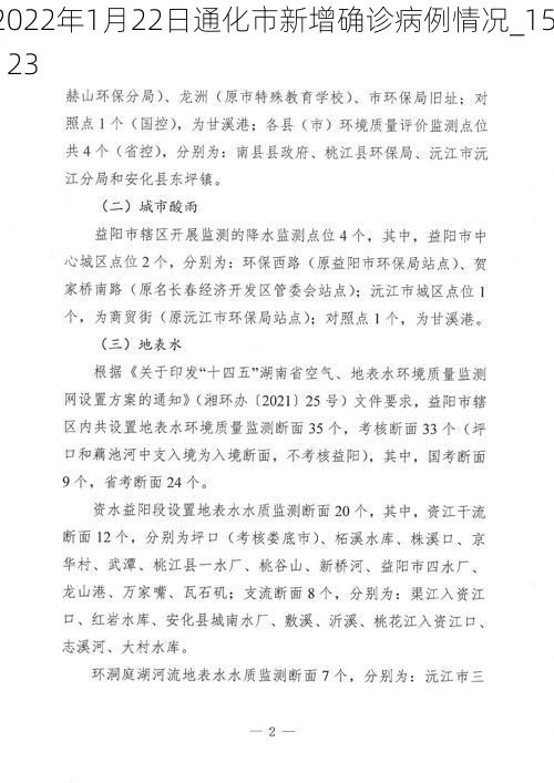 2022年1月22日通化市新增确诊病例情况_15123