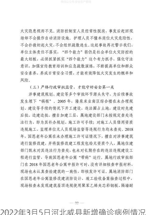2022年3月5日河北威县新增确诊病例情况