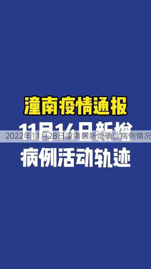2022年11月28日潼南区新增确诊病例情况