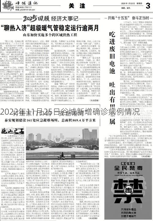 2022年11月25日谷城新增确诊病例情况