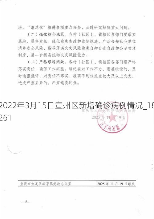 2022年3月15日宣州区新增确诊病例情况_18261