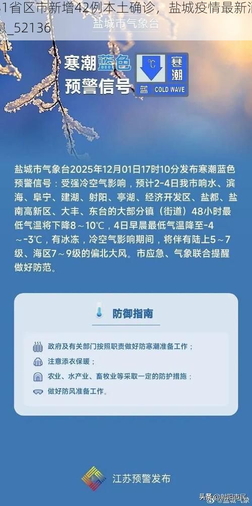 31省区市新增42例本土确诊，盐城疫情最新消息_52136