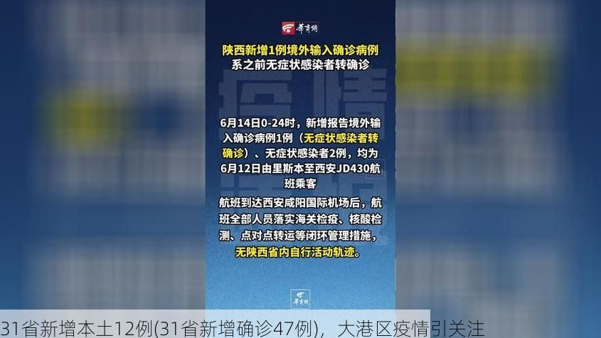 31省新增本土12例(31省新增确诊47例)，大港区疫情引关注
