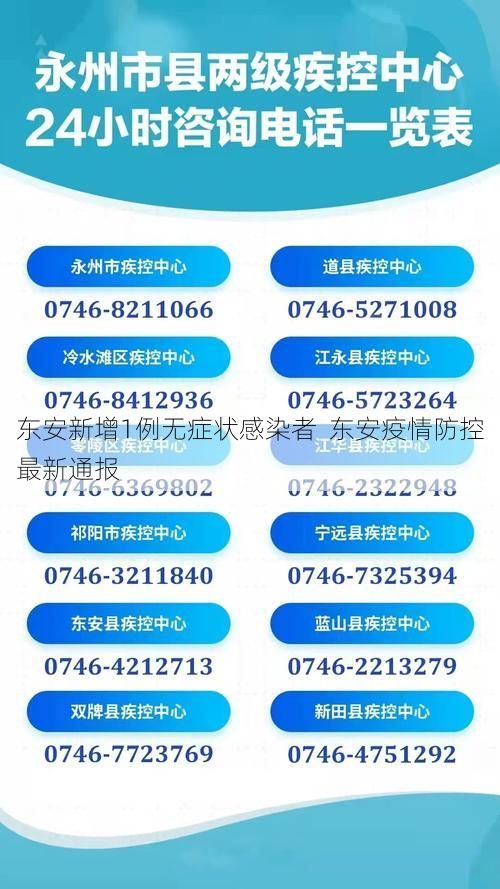 东安新增1例无症状感染者  东安疫情防控最新通报