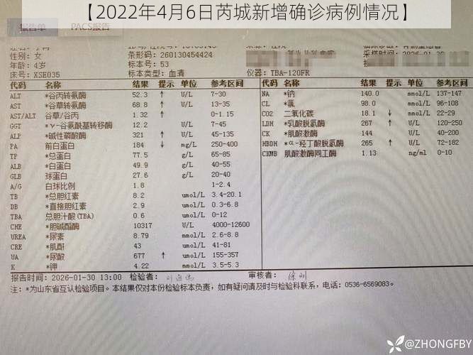 【2022年4月6日芮城新增确诊病例情况】