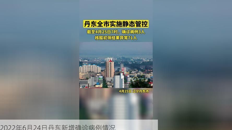 2022年6月24日丹东新增确诊病例情况