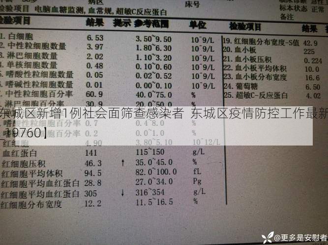 【东城区新增1例社会面筛查感染者  东城区疫情防控工作最新通报_19760】