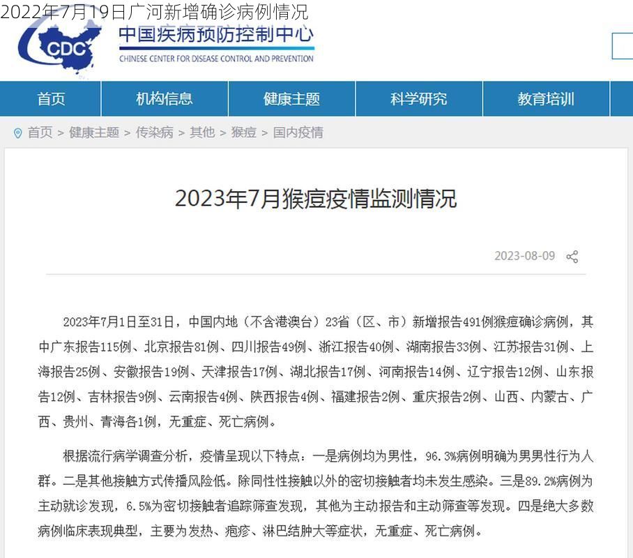 2022年7月19日广河新增确诊病例情况