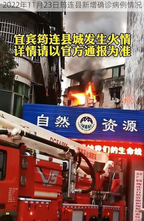 2022年11月23日筠连县新增确诊病例情况