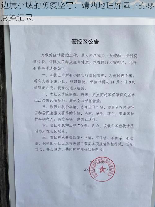 边境小城的防疫坚守：靖西地理屏障下的零感染记录