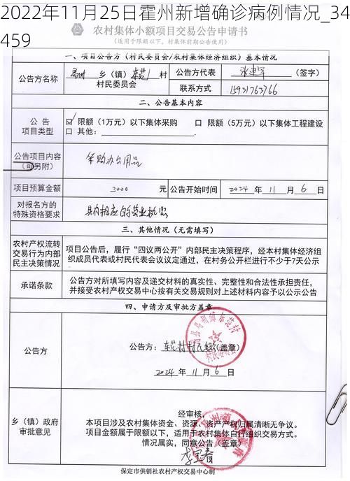 2022年11月25日霍州新增确诊病例情况_34459