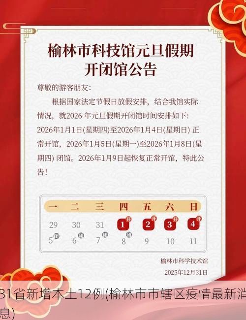 31省新增本土12例(榆林市市辖区疫情最新消息)