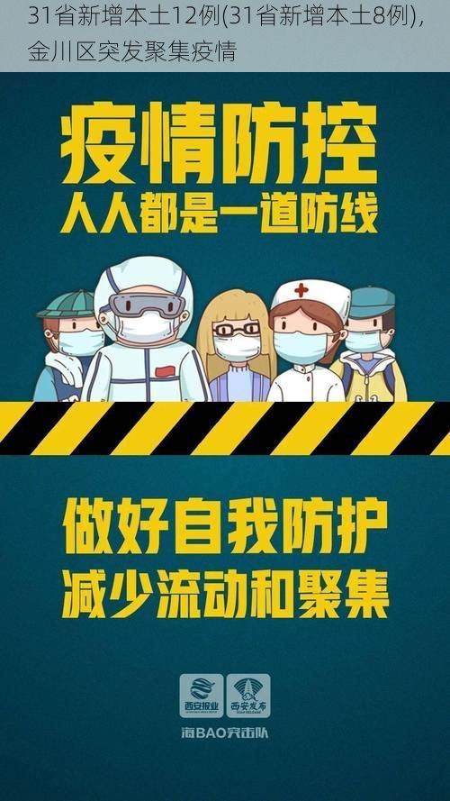 31省新增本土12例(31省新增本土8例)，金川区突发聚集疫情