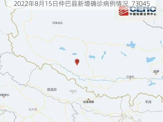 2022年8月15日仲巴县新增确诊病例情况_73045