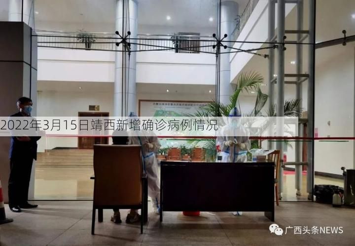 2022年3月15日靖西新增确诊病例情况