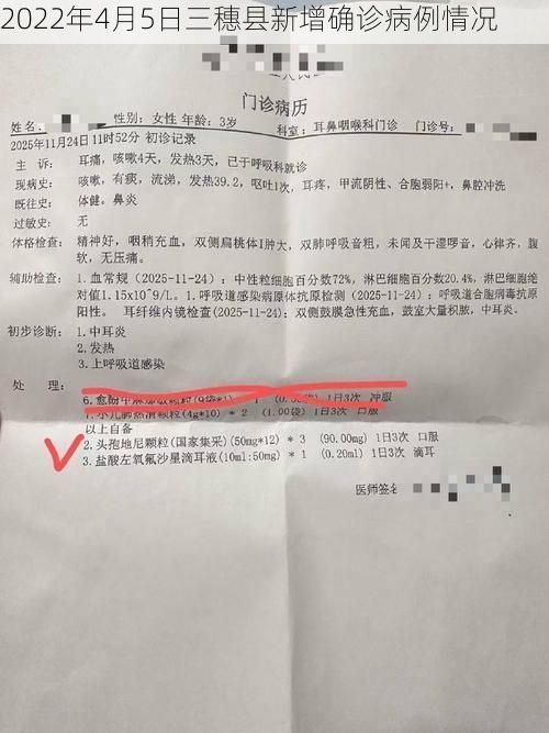 2022年4月5日三穗县新增确诊病例情况