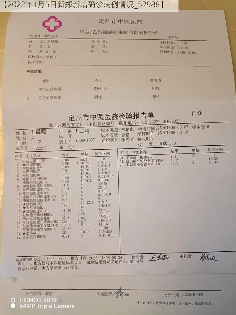 【2022年1月5日新郑新增确诊病例情况_52988】