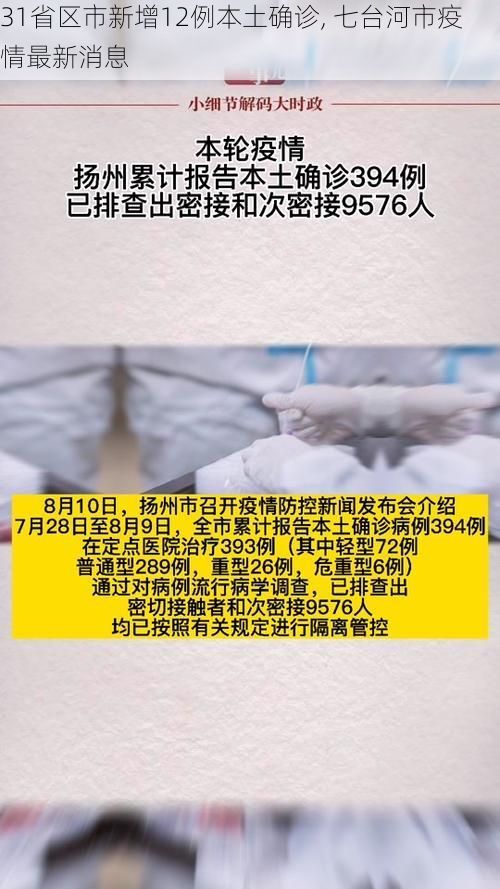 31省区市新增12例本土确诊, 七台河市疫情最新消息