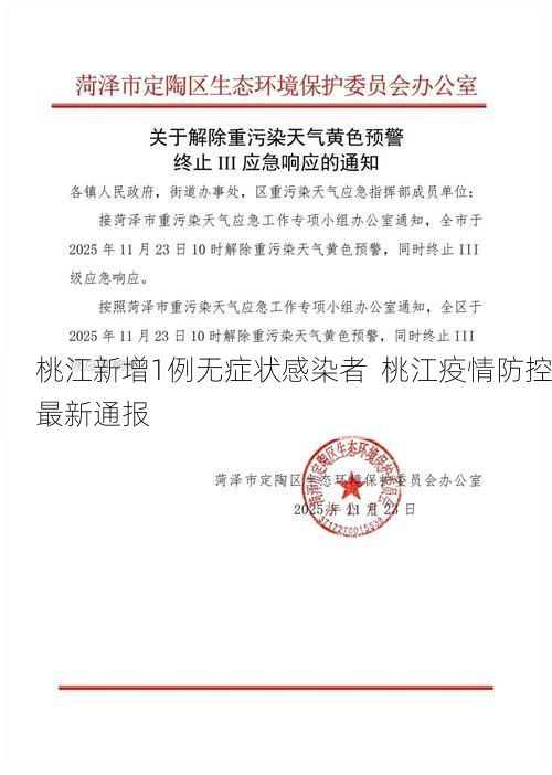 桃江新增1例无症状感染者 桃江疫情防控最新通报
