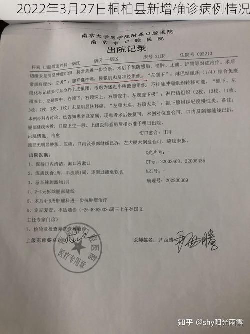 2022年3月27日桐柏县新增确诊病例情况