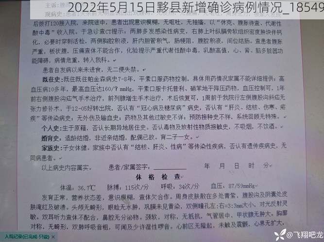 2022年5月15日黟县新增确诊病例情况_18549