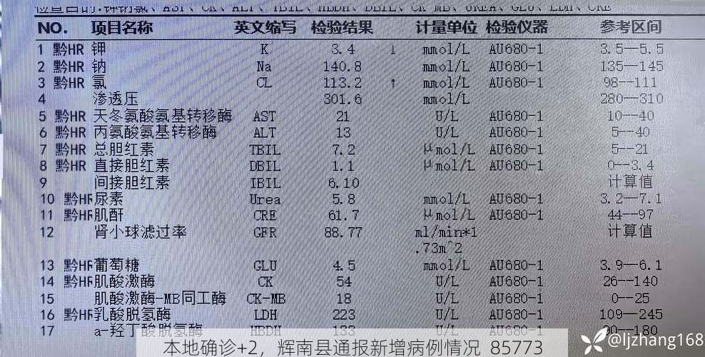 本地确诊+2，辉南县通报新增病例情况_85773