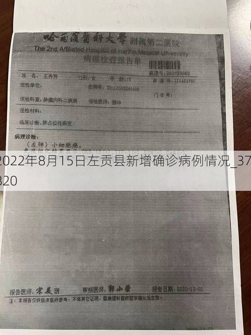 2022年8月15日左贡县新增确诊病例情况_37820