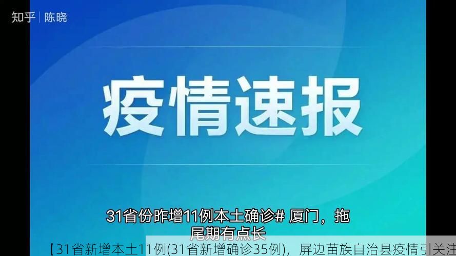 【31省新增本土11例(31省新增确诊35例),屏边苗族自治县疫情引关注】