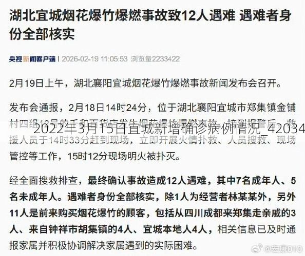 2022年3月15日宜城新增确诊病例情况_42034