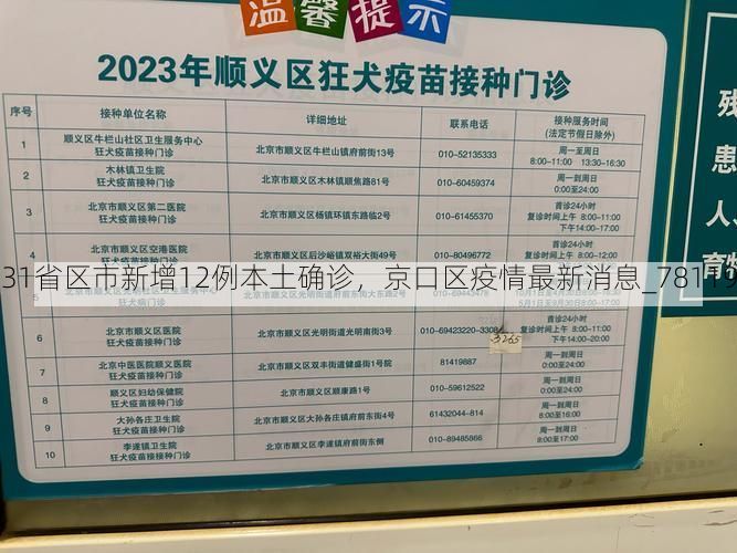 31省区市新增12例本土确诊，京口区疫情最新消息_78119