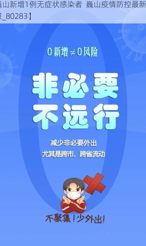 【巍山新增1例无症状感染者  巍山疫情防控最新通报_80283】