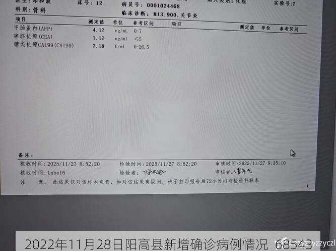 2022年11月28日阳高县新增确诊病例情况_68543