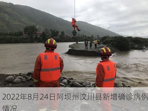 2022年8月24日阿坝州汶川县新增确诊病例情况