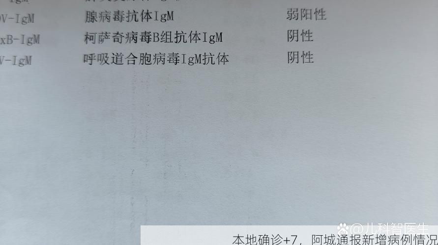 本地确诊+7，阿城通报新增病例情况