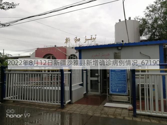 2022年8月12日新疆沙雅县新增确诊病例情况_67190