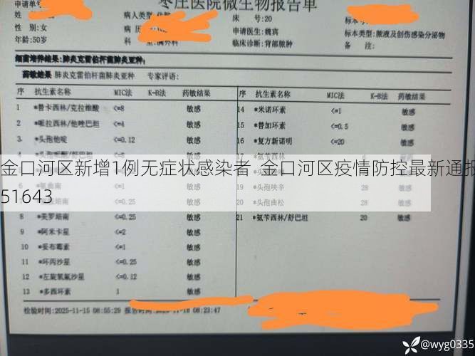 金口河区新增1例无症状感染者  金口河区疫情防控最新通报_51643