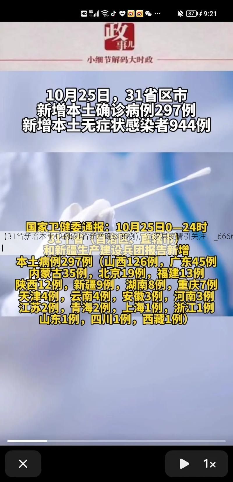 【31省新增本土12例(31省新增确诊38例)，宣汉县疫情引关注！_66667】