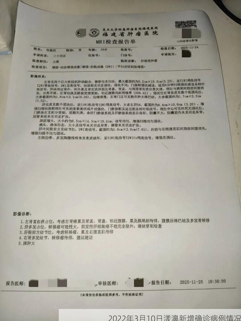 2022年3月10日漾濞新增确诊病例情况