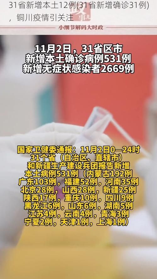 31省新增本土12例(31省新增确诊31例)，铜川疫情引关注