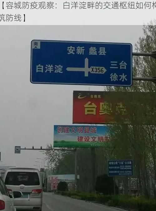 【容城防疫观察：白洋淀畔的交通枢纽如何构筑防线】